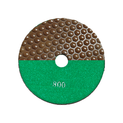 7" Honeycomb Polishing Pad #800 Grit
